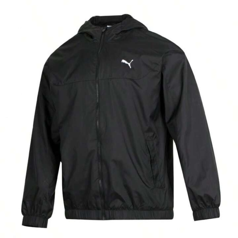 Puma Men's Black Hooded Jacket